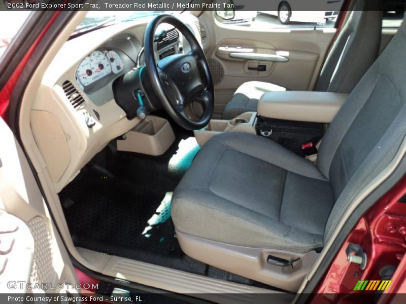 Toreador Red Metallic / Medium Prairie Tan 2002 Ford Explorer Sport Trac