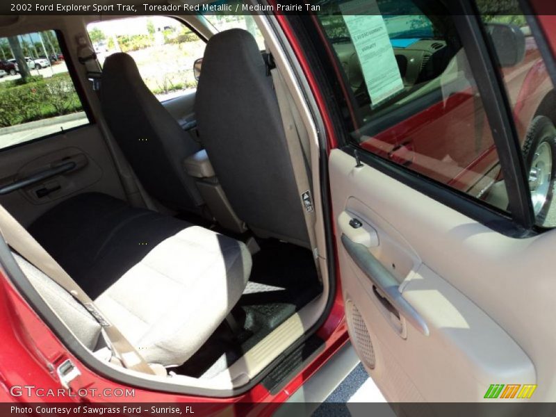 Toreador Red Metallic / Medium Prairie Tan 2002 Ford Explorer Sport Trac