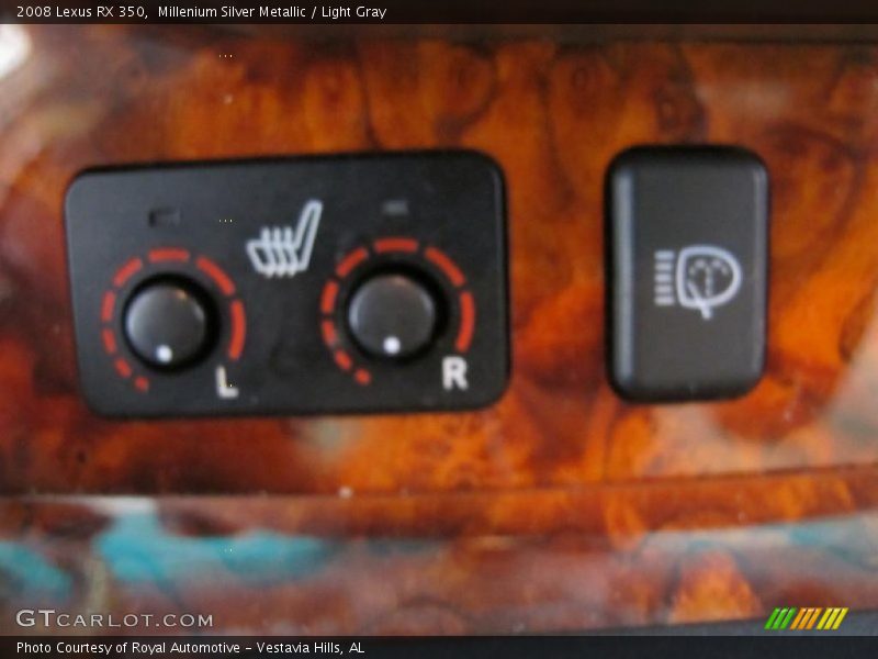 Millenium Silver Metallic / Light Gray 2008 Lexus RX 350