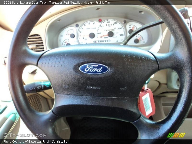 Toreador Red Metallic / Medium Prairie Tan 2002 Ford Explorer Sport Trac