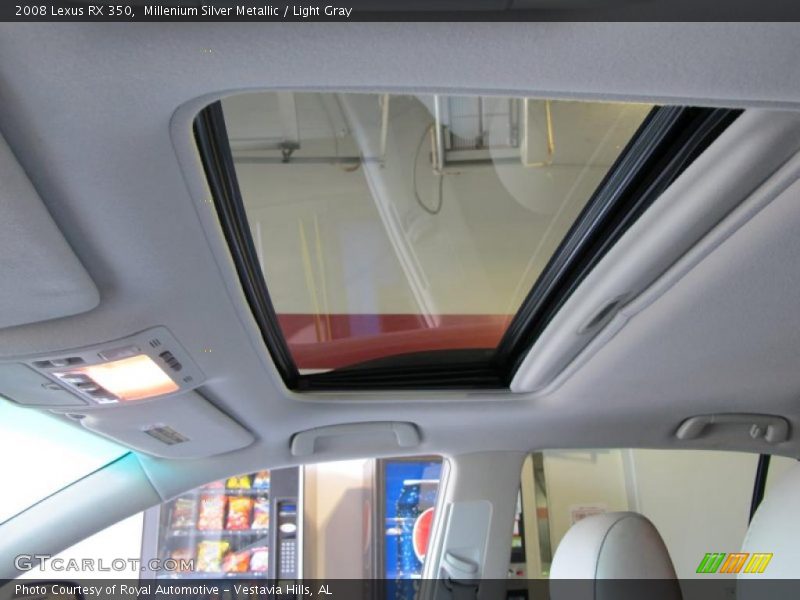 Millenium Silver Metallic / Light Gray 2008 Lexus RX 350