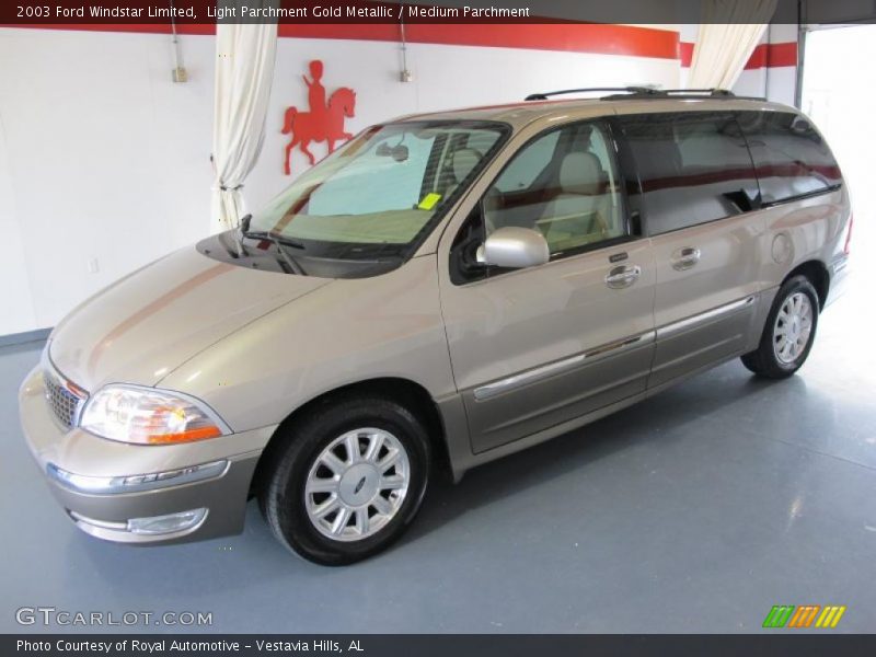 Light Parchment Gold Metallic / Medium Parchment 2003 Ford Windstar Limited