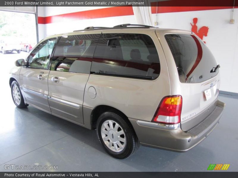 Light Parchment Gold Metallic / Medium Parchment 2003 Ford Windstar Limited