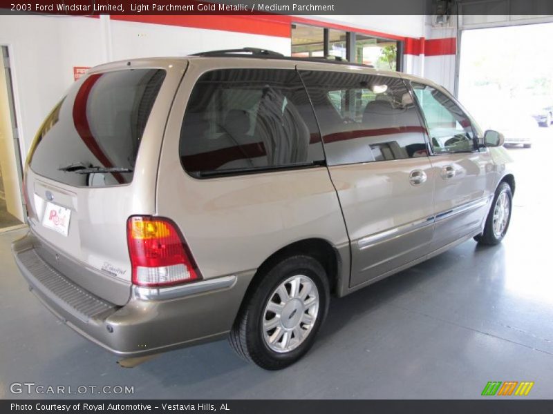 Light Parchment Gold Metallic / Medium Parchment 2003 Ford Windstar Limited