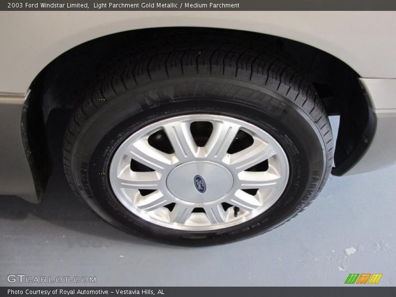 Light Parchment Gold Metallic / Medium Parchment 2003 Ford Windstar Limited