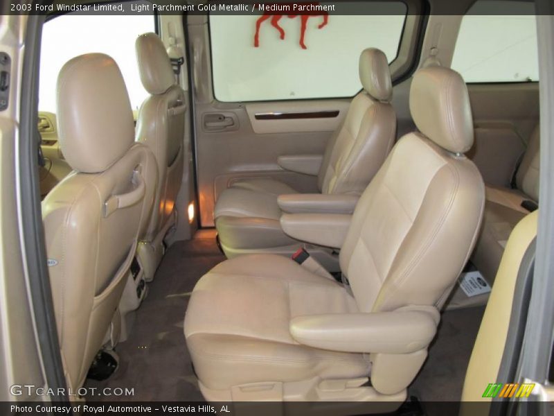 Light Parchment Gold Metallic / Medium Parchment 2003 Ford Windstar Limited