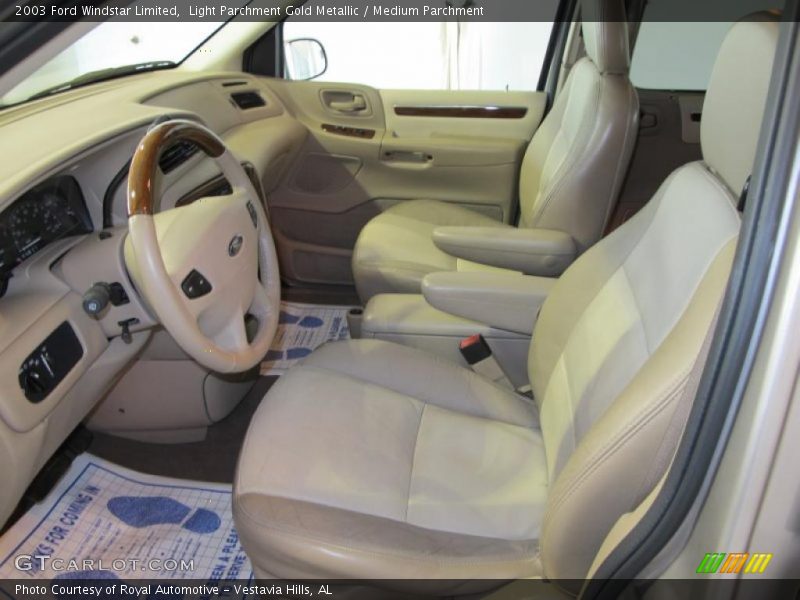 Light Parchment Gold Metallic / Medium Parchment 2003 Ford Windstar Limited
