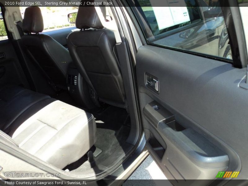 Sterling Grey Metallic / Charcoal Black 2010 Ford Edge SEL