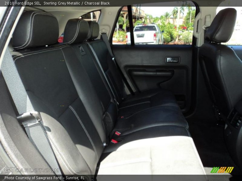 Sterling Grey Metallic / Charcoal Black 2010 Ford Edge SEL