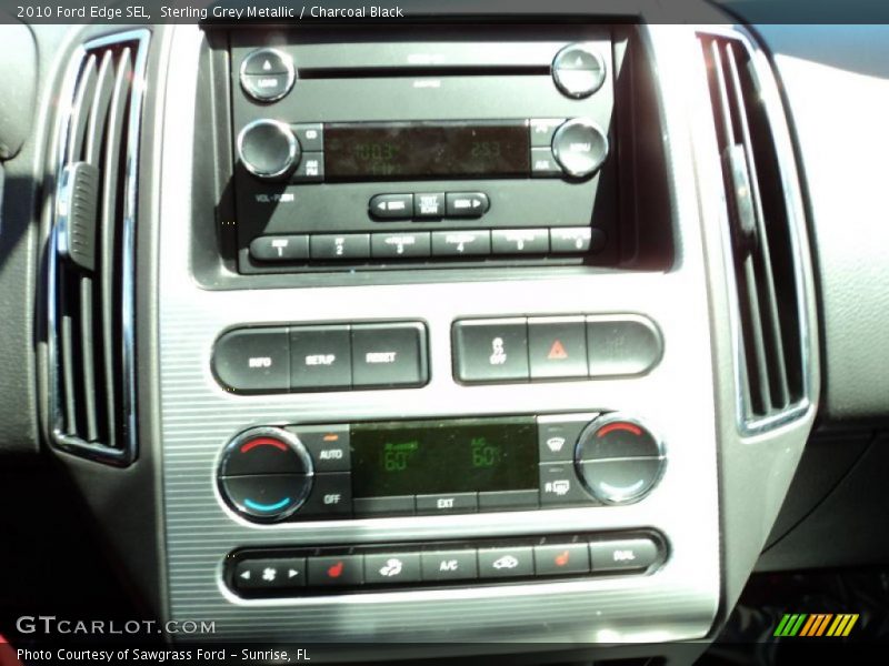 Sterling Grey Metallic / Charcoal Black 2010 Ford Edge SEL