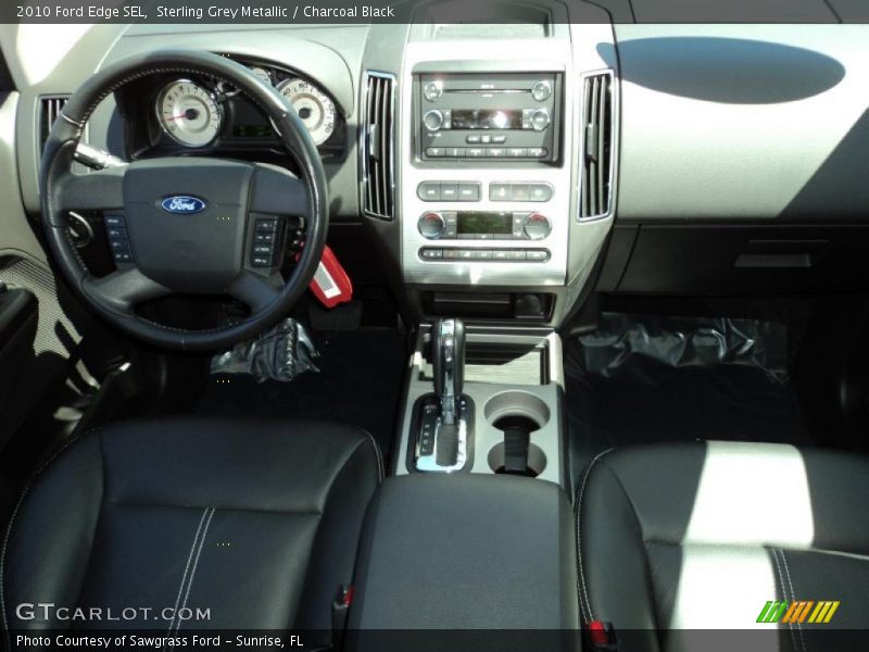 Sterling Grey Metallic / Charcoal Black 2010 Ford Edge SEL