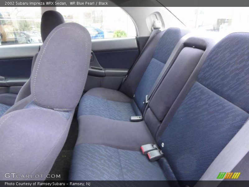  2002 Impreza WRX Sedan Black Interior