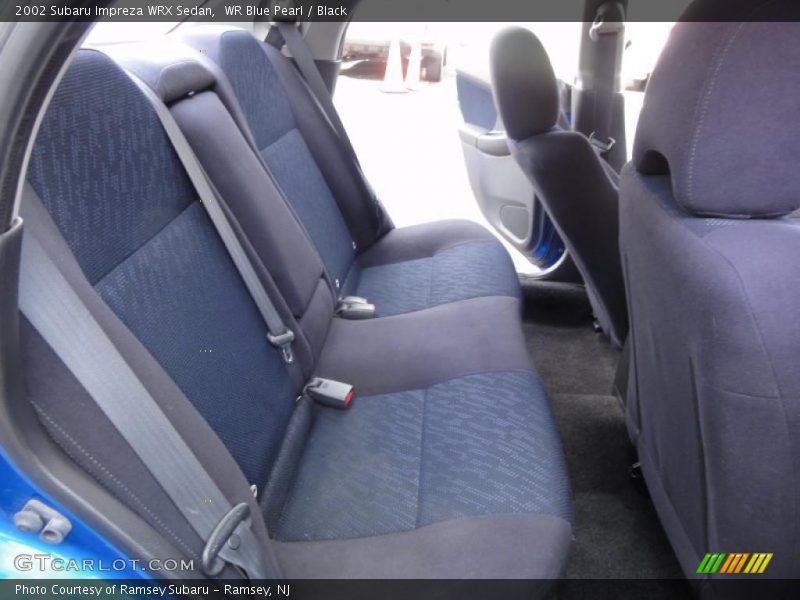  2002 Impreza WRX Sedan Black Interior