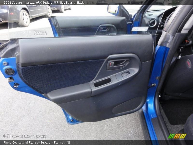 Door Panel of 2002 Impreza WRX Sedan
