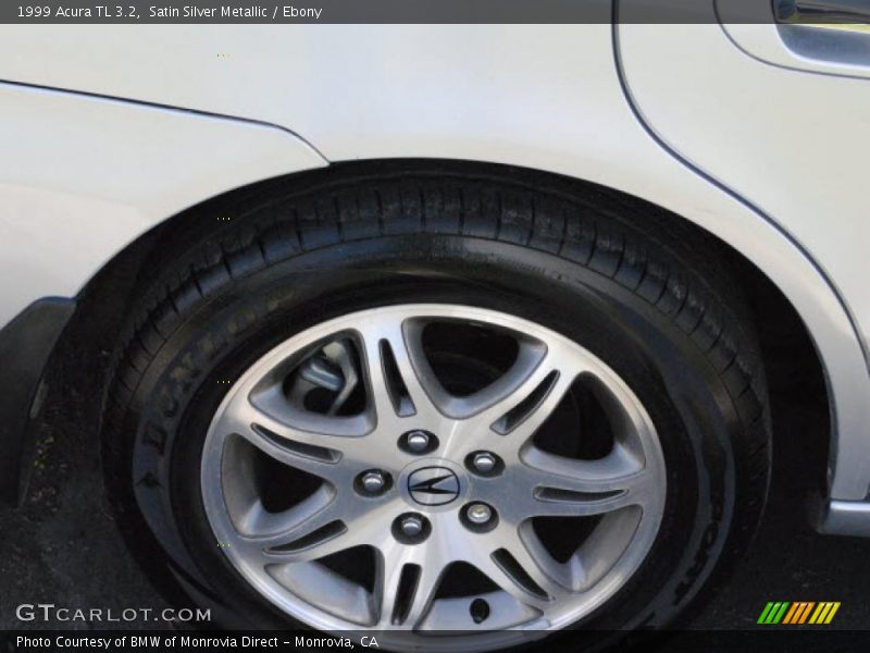 Satin Silver Metallic / Ebony 1999 Acura TL 3.2