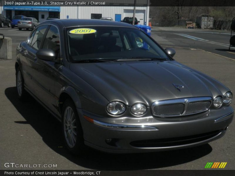 Shadow Grey Metallic / Charcoal 2007 Jaguar X-Type 3.0