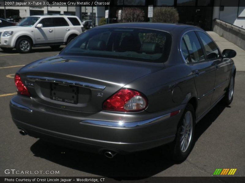 Shadow Grey Metallic / Charcoal 2007 Jaguar X-Type 3.0