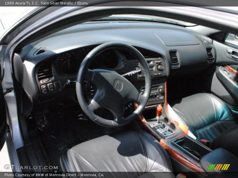 Satin Silver Metallic / Ebony 1999 Acura TL 3.2