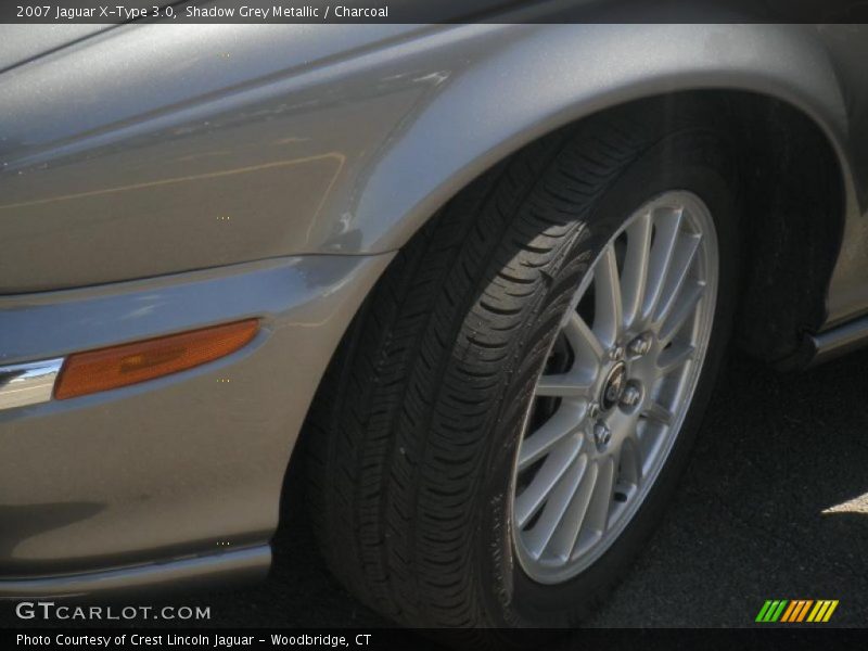 Shadow Grey Metallic / Charcoal 2007 Jaguar X-Type 3.0