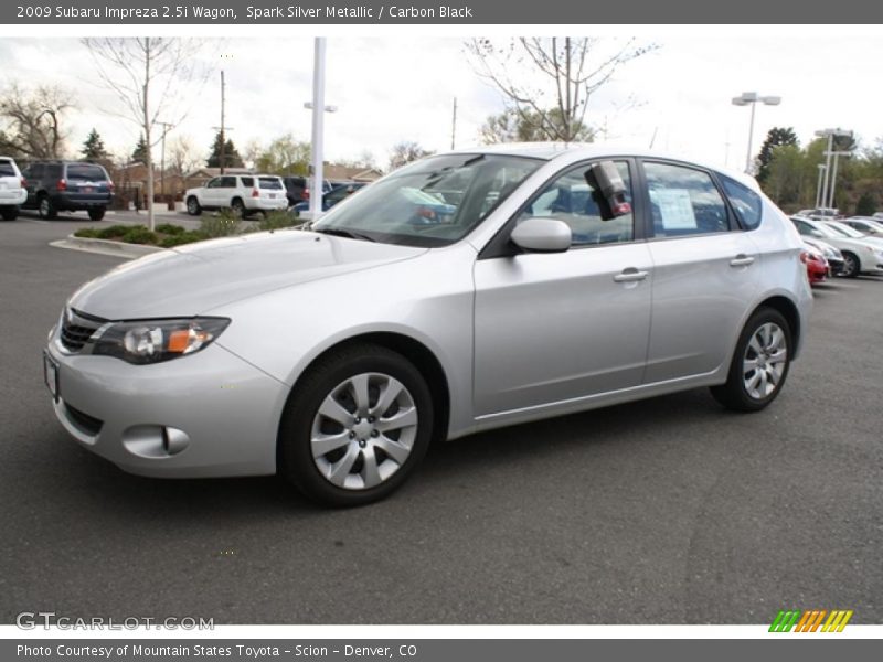 Front 3/4 View of 2009 Impreza 2.5i Wagon