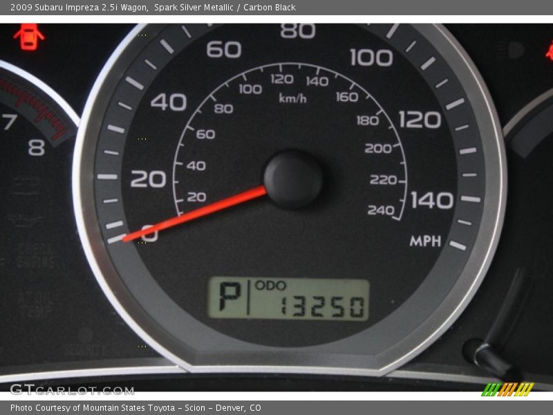 Spark Silver Metallic / Carbon Black 2009 Subaru Impreza 2.5i Wagon