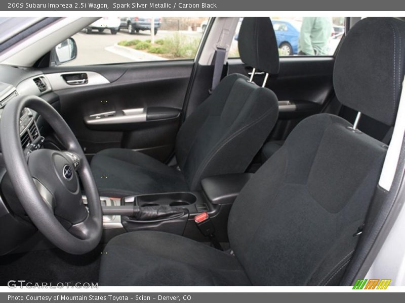 Spark Silver Metallic / Carbon Black 2009 Subaru Impreza 2.5i Wagon
