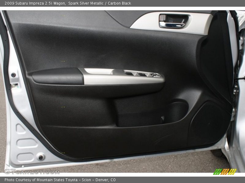 Spark Silver Metallic / Carbon Black 2009 Subaru Impreza 2.5i Wagon