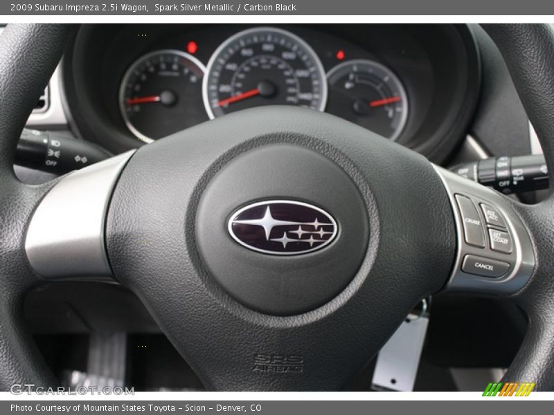 Spark Silver Metallic / Carbon Black 2009 Subaru Impreza 2.5i Wagon