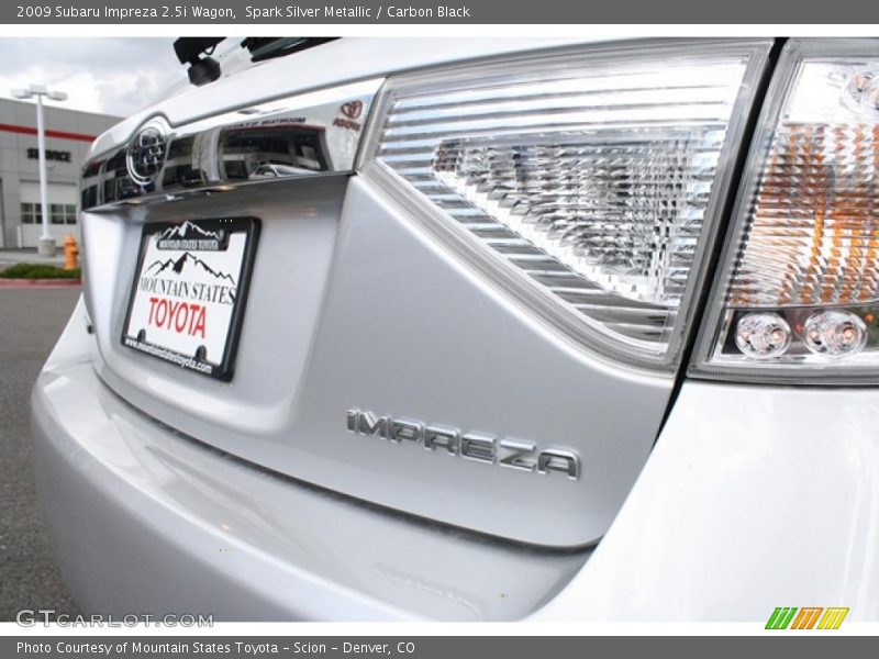Spark Silver Metallic / Carbon Black 2009 Subaru Impreza 2.5i Wagon