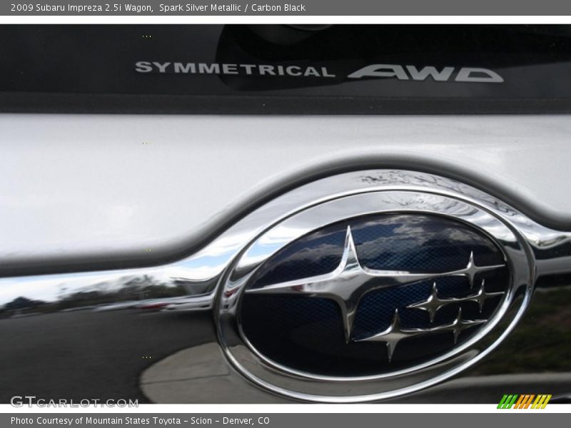 Spark Silver Metallic / Carbon Black 2009 Subaru Impreza 2.5i Wagon