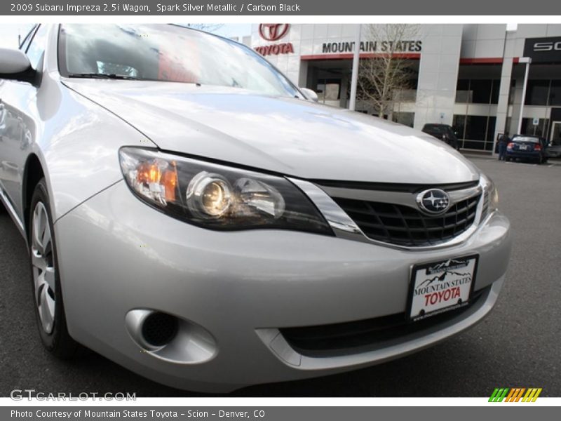 Spark Silver Metallic / Carbon Black 2009 Subaru Impreza 2.5i Wagon
