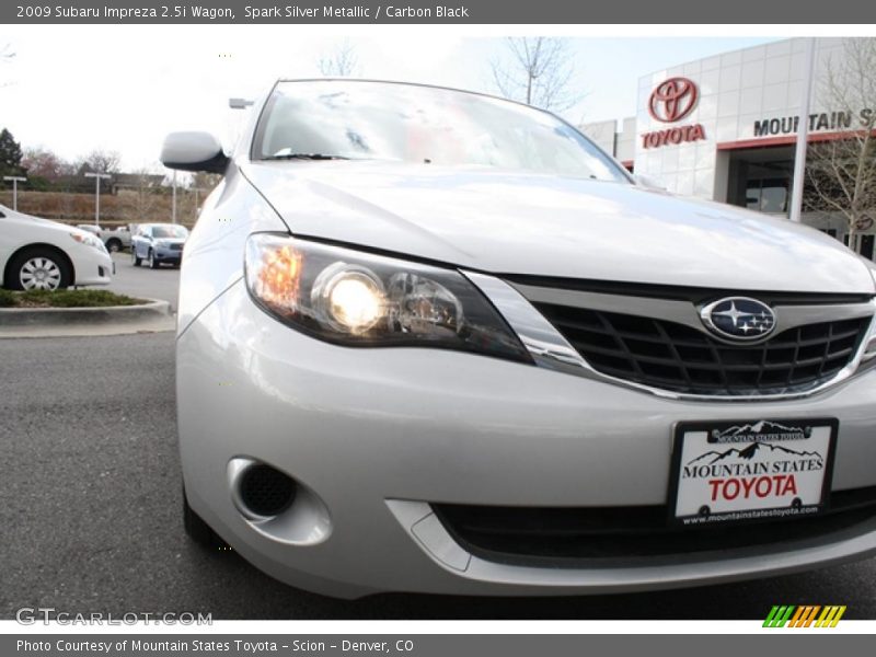Spark Silver Metallic / Carbon Black 2009 Subaru Impreza 2.5i Wagon