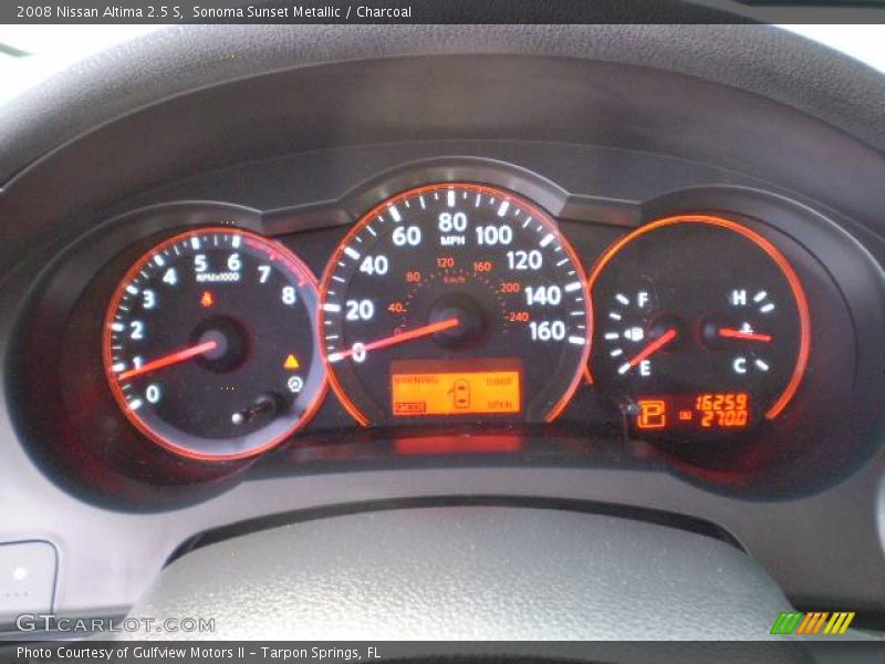 Sonoma Sunset Metallic / Charcoal 2008 Nissan Altima 2.5 S