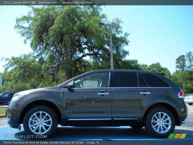 Earth Metallic / Canyon/Charcoal Black 2011 Lincoln MKX FWD