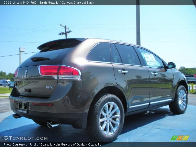 Earth Metallic / Canyon/Charcoal Black 2011 Lincoln MKX FWD