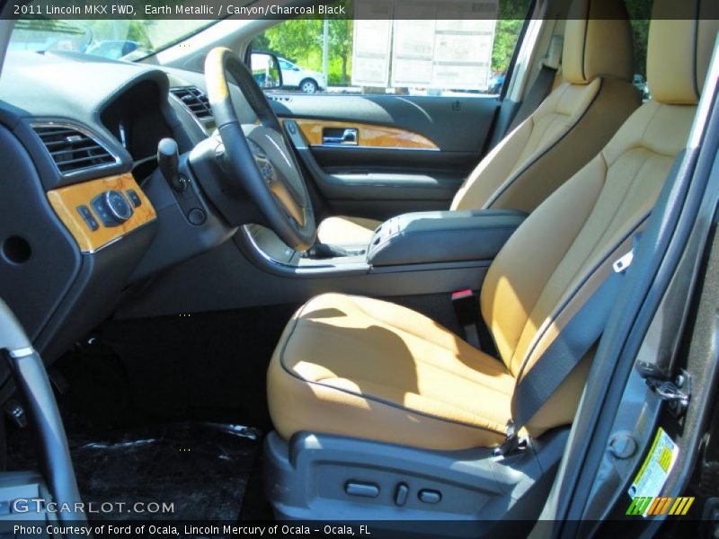 Earth Metallic / Canyon/Charcoal Black 2011 Lincoln MKX FWD