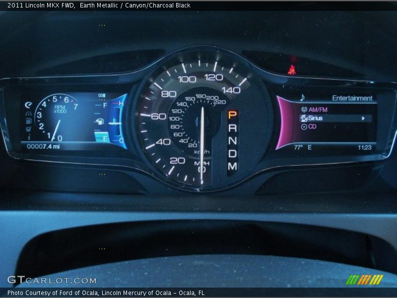 Earth Metallic / Canyon/Charcoal Black 2011 Lincoln MKX FWD