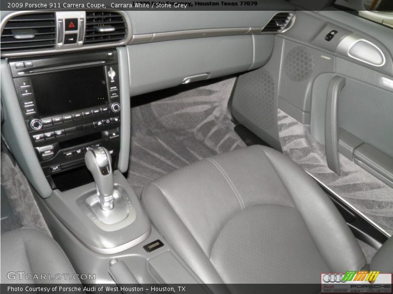 Carrara White / Stone Grey 2009 Porsche 911 Carrera Coupe