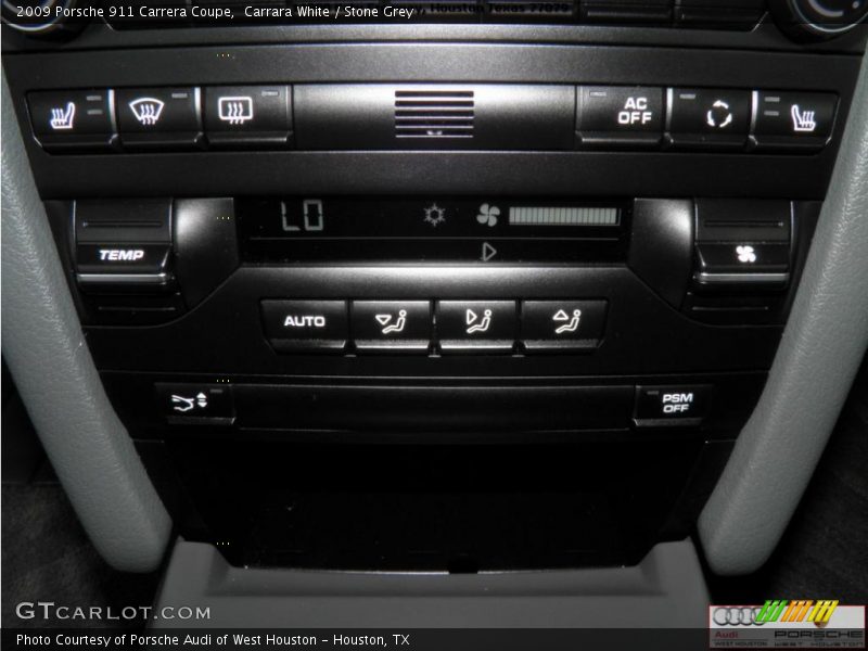 Carrara White / Stone Grey 2009 Porsche 911 Carrera Coupe