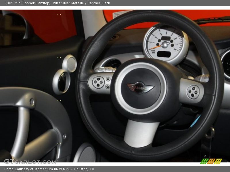 Pure Silver Metallic / Panther Black 2005 Mini Cooper Hardtop