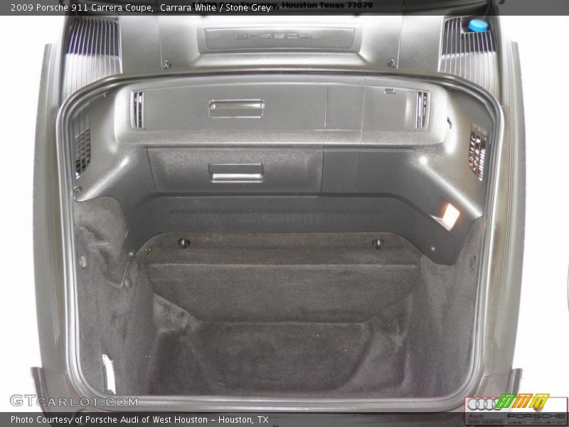 Carrara White / Stone Grey 2009 Porsche 911 Carrera Coupe