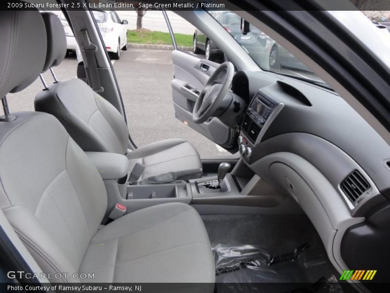 Sage Green Metallic / Platinum 2009 Subaru Forester 2.5 X L.L.Bean Edition