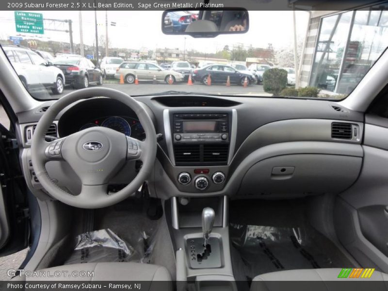 Sage Green Metallic / Platinum 2009 Subaru Forester 2.5 X L.L.Bean Edition