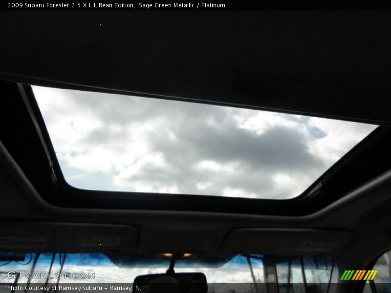 Sage Green Metallic / Platinum 2009 Subaru Forester 2.5 X L.L.Bean Edition