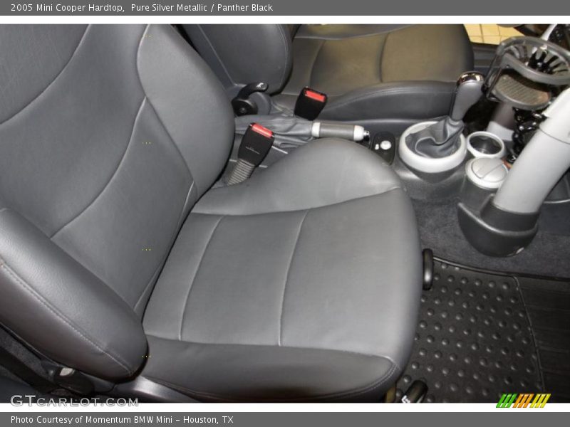 Pure Silver Metallic / Panther Black 2005 Mini Cooper Hardtop
