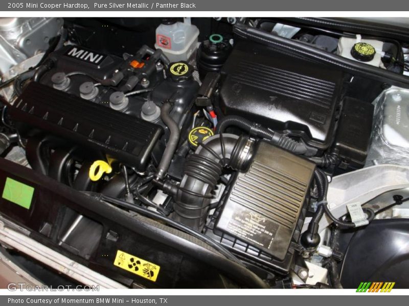 Pure Silver Metallic / Panther Black 2005 Mini Cooper Hardtop