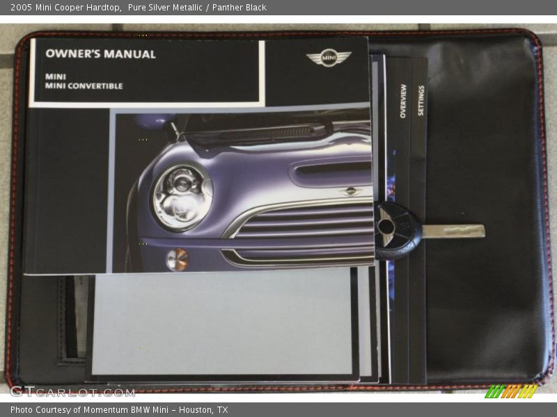 Pure Silver Metallic / Panther Black 2005 Mini Cooper Hardtop