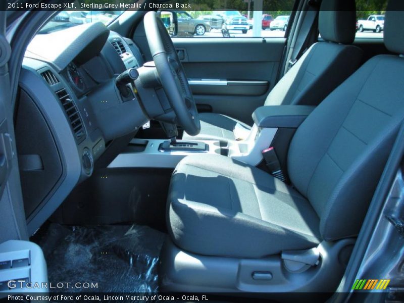 Sterling Grey Metallic / Charcoal Black 2011 Ford Escape XLT