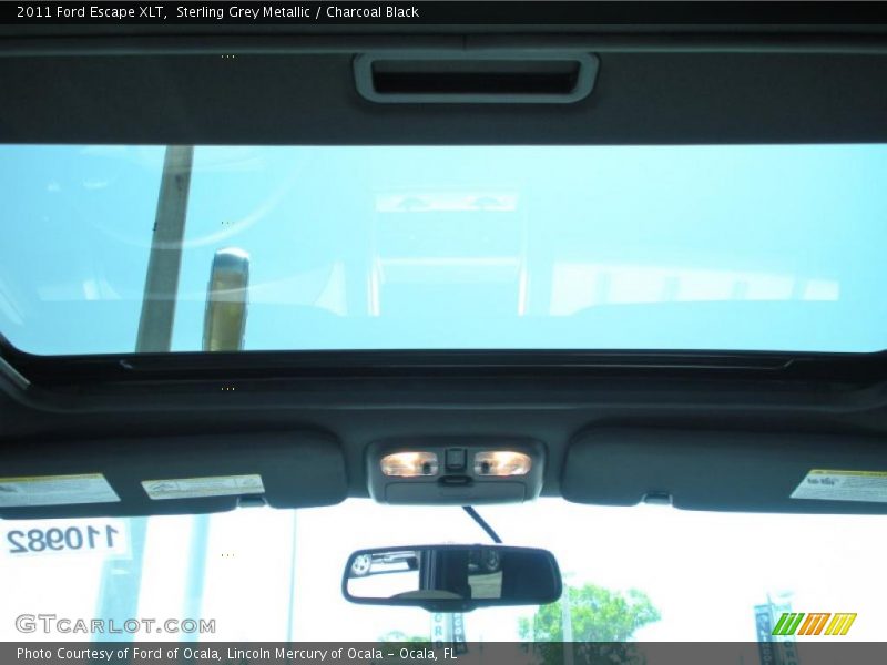 Sterling Grey Metallic / Charcoal Black 2011 Ford Escape XLT
