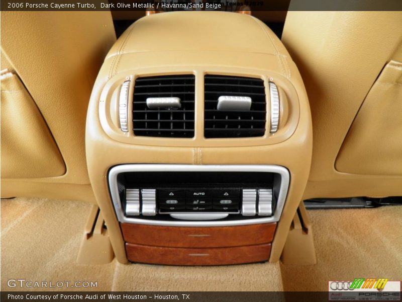 Dark Olive Metallic / Havanna/Sand Beige 2006 Porsche Cayenne Turbo